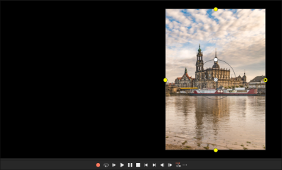 Interactive crop handles in Video Preview window